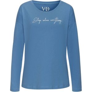 Vivance - Dreams - Longsleeve - Lichtblauw - Met Kleine Frontprint