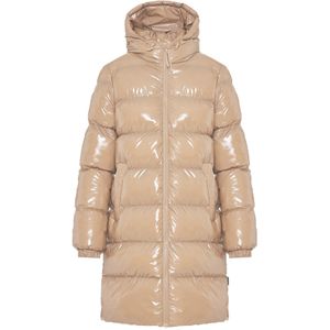 Funky Buddha Wintermantel  sand