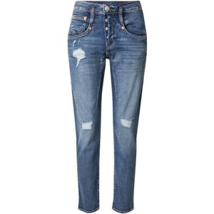 Herrlicher Pitch Slim Reused Denim Jeans voor dames, Dull L30, 26W Herrlicher Pitch Slim Reused Denim Jeans voor dames, Dull L30, 26W