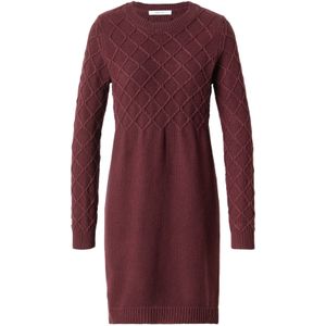 ABOUT YOU Gebreide jurk 'Vivian'  bordeaux