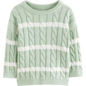 Next Trui  mintgroen / wit