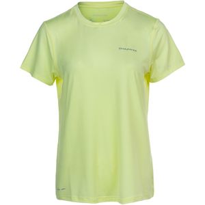 ENDURANCE Functioneel shirt 'Yonan'  citroengeel / zilvergrijs