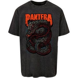 F4NT4STIC Shirt 'Pantera Venomous Snake'  rood / zwart