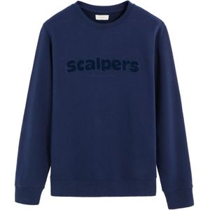 Scalpers Sweatshirt ' '  blauw / navy