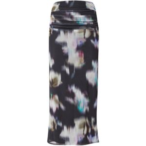 SISTERS POINT Rok 'ESME'  cyaan blauw / lila / magenta / zwart