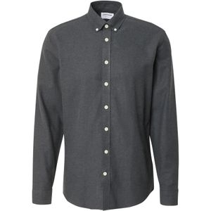 Lindbergh - Overhemd - Donkergroen - Regular Fit - Lange Mouw