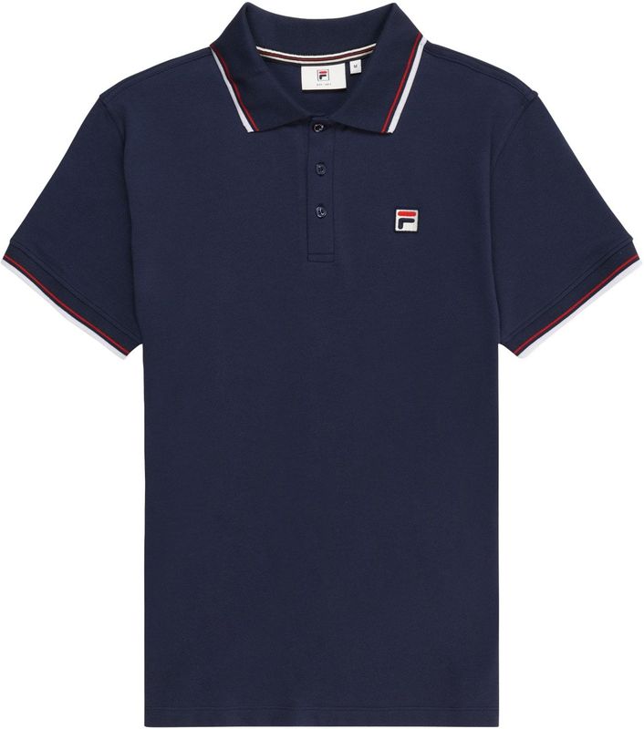 FILA - Biella - Poloshirt - Donkerblauw - Katoen