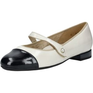 ARA Ballerina met riempjes  marine / offwhite