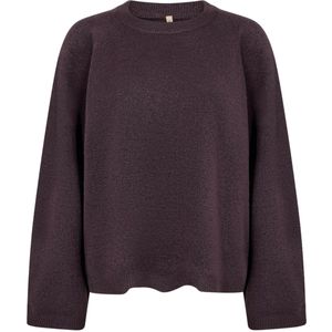 Soyaconcept Trui  lila gemêleerd