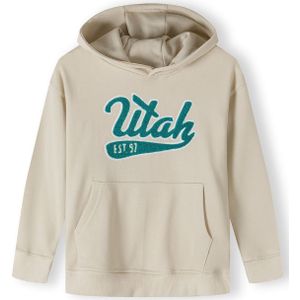 MINOTI Sweatshirt  donkergroen / wit / offwhite