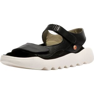 Softinos Sandalen met riem  zwart