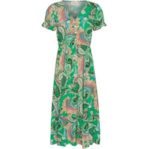 Cream Jurk 'Lina'  groen / gemengde kleuren