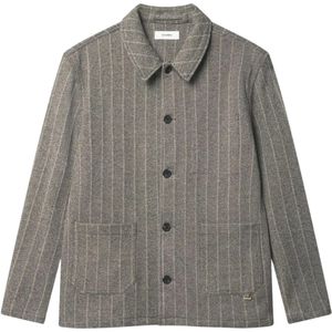 GABBA Overhemd ' Libre AX Stripes '  grijs