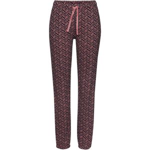 VIVANCE Pyjamabroek 'Dreams'  pink / zwart