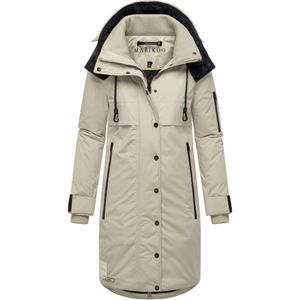 MARIKOO Wintermantel 'Anoukaa 16'  greige
