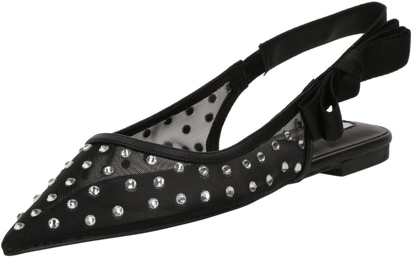 Steve Madden - Olyvia-R - Ballerina - Zwart/Zilver