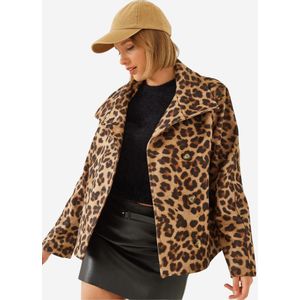 Bianco Lucci Tussenmantel  camel / cognac / zwart