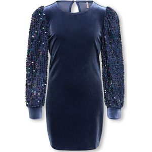 ONLY GIRLS - Korte Jurk - Mini-lengte - Lange Mouwen - Glitterdetail