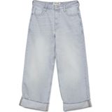 Wide Fit Jeans - Stonewash - Mid Rise - Enkel Lengte - Wide Leg Fit