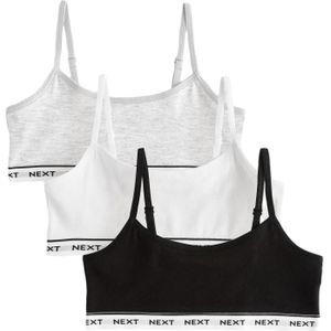 Next BH  grijs gemêleerd / zwart / wit