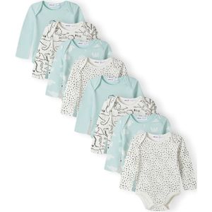 MINOTI - Rompertje - Grijs - 7 Pack