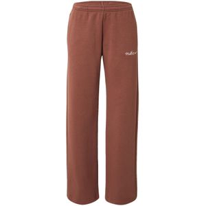 Nike Sportswear Broek 'PHNX FLC'  bruin / wit