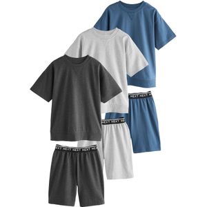 Next Nachtkledij  navy / antraciet / lichtgrijs / zwart