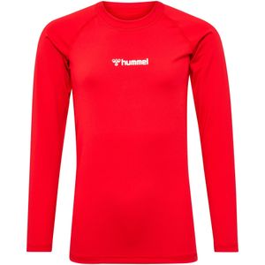 Hummel - Hmlbl Performance Tee - Kinder T-Shirt - True Red - Langarm