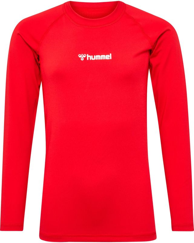 Hummel - Hmlbl Performance Tee - Kinder T-Shirt - True Red - Langarm