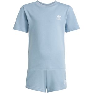 ADIDAS ORIGINALS - Set - Lichtblauw - 2-delig - Shirt en Broek