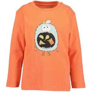 BLUE SEVEN Shirt  lichtblauw / citroen / kreeft / zwart