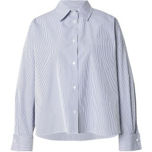 Weekend Max Mara Blouse 'ARTURO'  blauw / wit