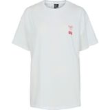 Pcmikka - Oversized T-shirt - Zacht Stretchmateriaal - Korte Mouwen