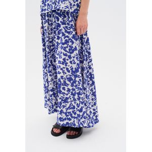 InWear Rok 'Faye'  indigo / wit