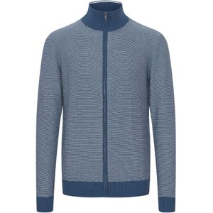 FQ1924 Gebreid vest 'Fqlewis'  blauw