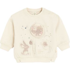 Cool Club Sweatshirt  lichtbeige / blauw / brokaat / goudgeel