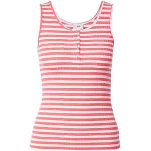 JDY - JDYFransiska - Tanktop - Framboos/Wit - Mouwloos