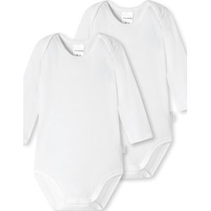 SCHIESSER - Rompertje - Wit - 2 Pack