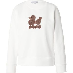 Sweatshirt met motief en ronde hals