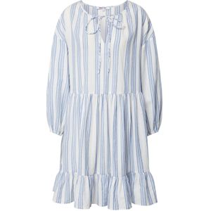 ABOUT YOU Jurk  lichtblauw / wit