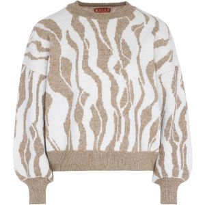 NALLY Trui  beige gemêleerd / offwhite
