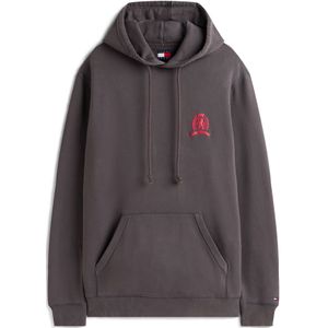 Tommy Jeans - Regular Fit - Hoodie - Katoenmix - Effen - Motiefprint