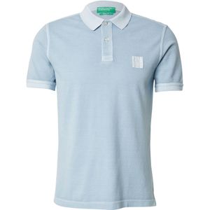 UNITED COLORS OF BENETTON Shirt  lichtblauw / wit