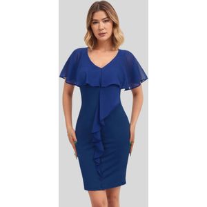 LapaPlus Cocktailjurk  blauw