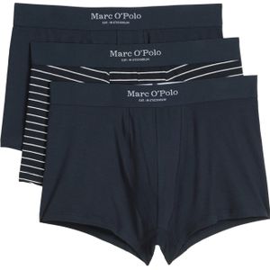 Marc O'Polo Boxershorts 'Essentials'  donkerblauw / wit