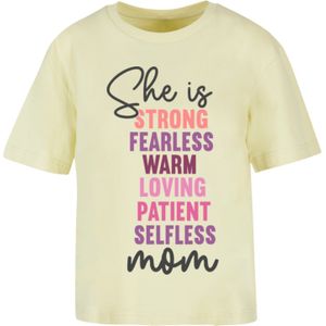 F4NT4STIC Shirt  lichtgeel / gemengde kleuren