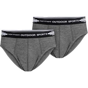 normani Sportondergoed  grijs / zwart / wit