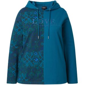 Ulla Popken Sweatshirt  azuur / petrol