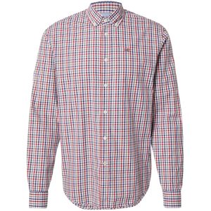 NAPAPIJRI Overhemd 'G-TERRA'  blauw / grijs / rood / wit