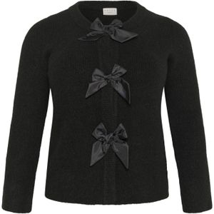 Kaffe - Curve - Gebreid Vest - Zwart